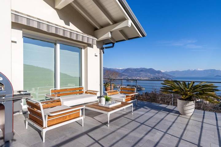 Villa pour 8 personnes, avec jardin ainsi que vue sur le lac et vue à Comune di Stresa - 4