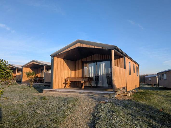 Ferienpark für 4 Personen, mit Terrasse und Garten in der Bretagne