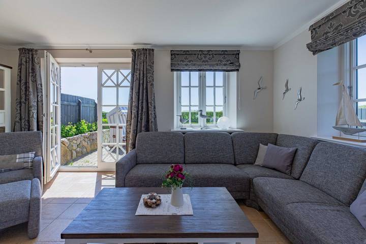 Ferienhaus für 4 Personen, mit Terrasse und Garten sowie Sauna in Borgsum - 2