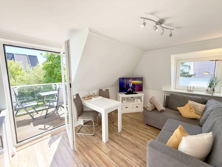 Ganze Wohnung, Kleine gemütliche Ferienwohnung mit zwei Zimmern im Osten Wenningstedts in Nordfriesische Inseln (Schleswig-Holstein) (Schleswig-Holstein), Wenningstedt