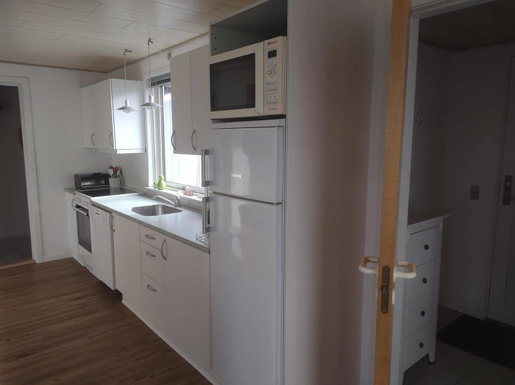 In der Nähe von Nykøbing Mors finden Sie dieses schöne Holzhaus auf einem 300 m² großen Gartengrundstück. in Nyköbing Mors, Morsø