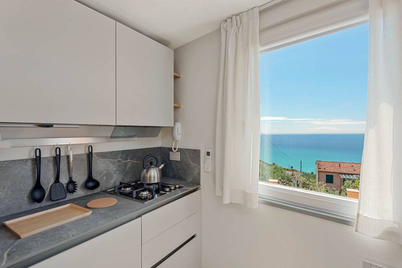 Ganze Wohnung, Ferienwohnung für 2 Personen mit Balkon/Terrasse in Volastra, Riomaggiore Gemeinde