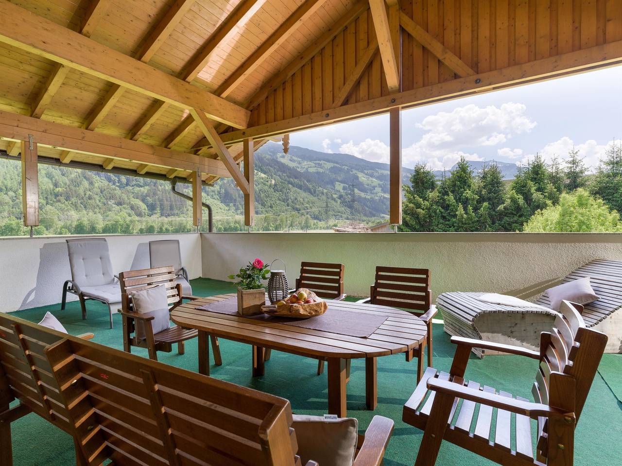 Ferienwohnung Panorama in Aschau im Zillertal, Ski-Optimal Hochzillertal