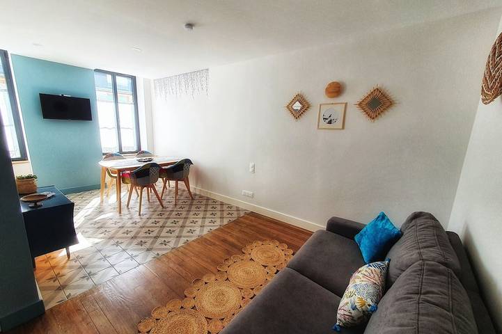 Appartement entier, Appartement saule, design et confort in La Charité-sur-Loire, Vallée de la Loire