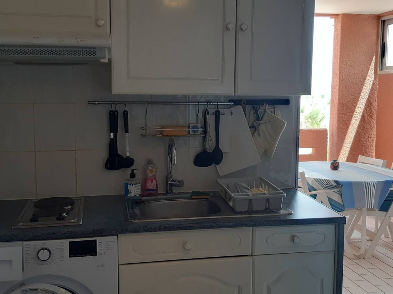 Studio entier, Beau Studio Cabine 4 Pers, 1er Étage, Vue Mer, Parking Port Leucate in Port Leucate, Leucate
