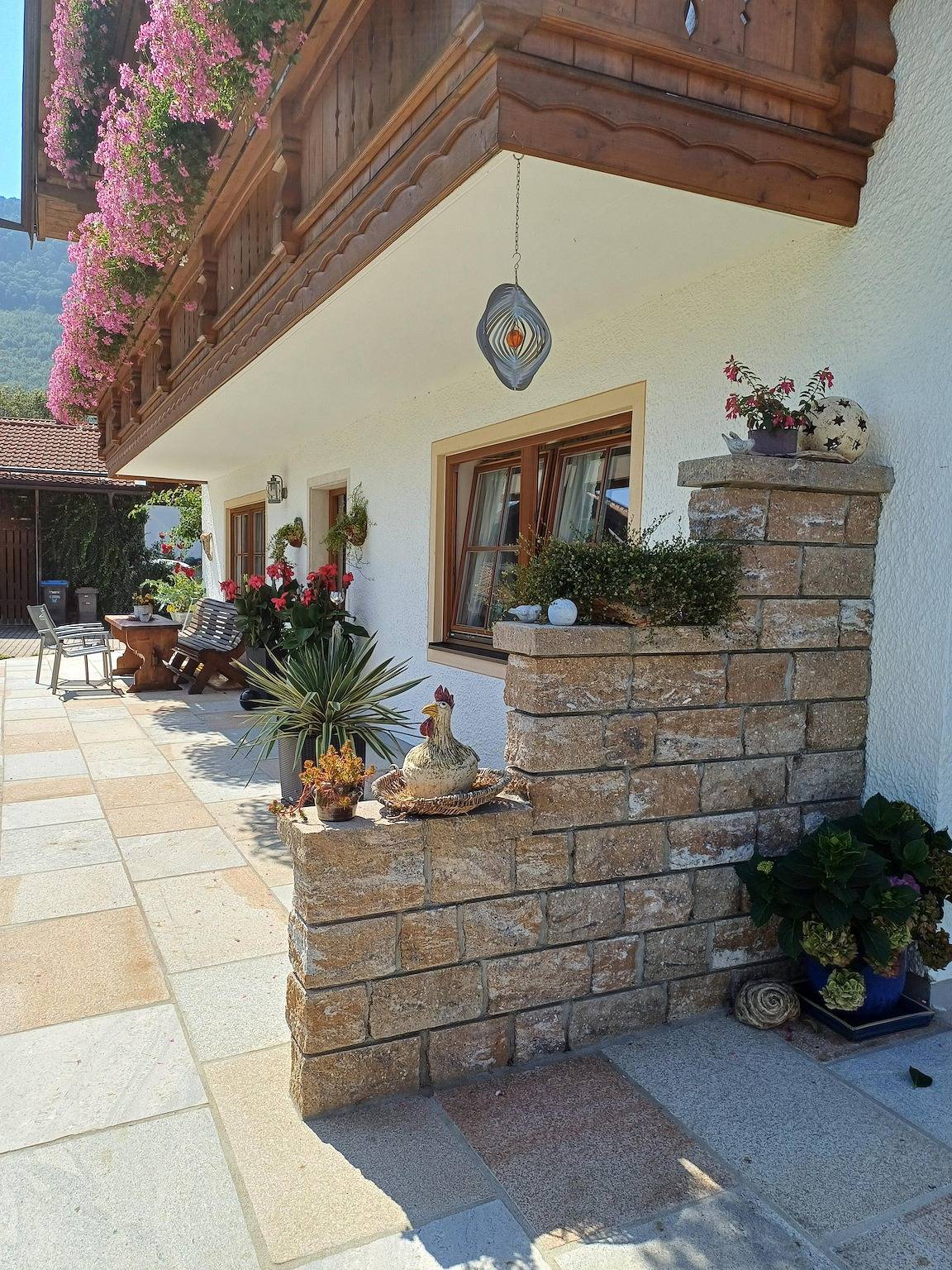 Gästehaus Stephan - Doppelzimmer Fichte, mit Ostbalkon ca. 21 qm in Rottau, Grassau