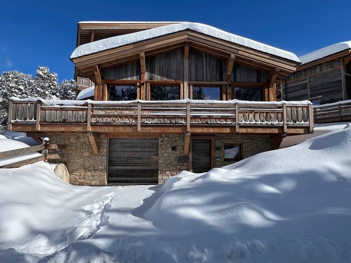 Chalet pour 8 personnes, avec Balcon et Jardin