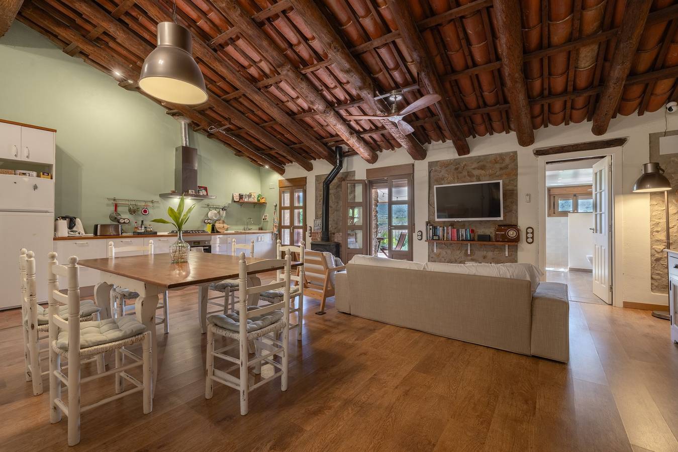 Vakantiehuis 'Casa En Vistes Al Montsià' met uitzicht op de bergen, privézwembad en Wi-Fi, foto 14