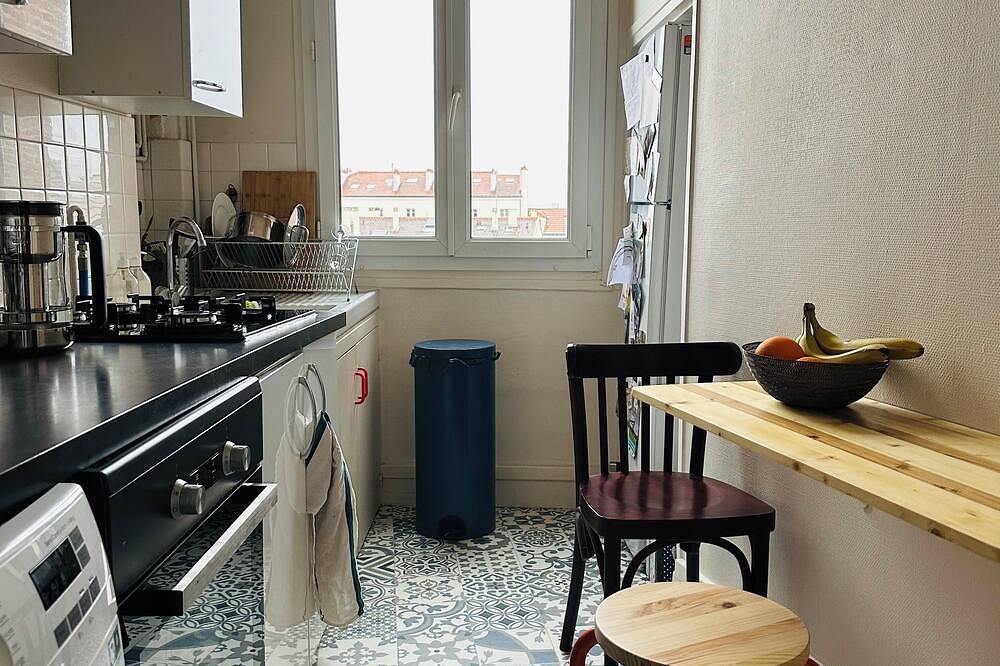 Ganze Wohnung, 3 rooms, Rer-A Nanterre Ville, old town center in Nanterre, Hauts-de-Seine