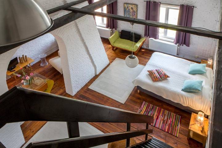 Gîte pour 6 personnes, avec Terrasse ainsi que Jardin et Vue à Soignies