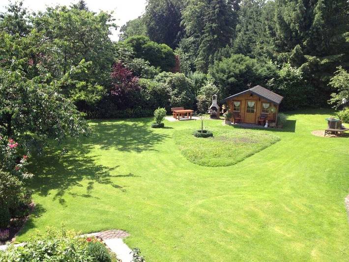 Ferienhaus für 3 Personen, mit Balkon und Garten