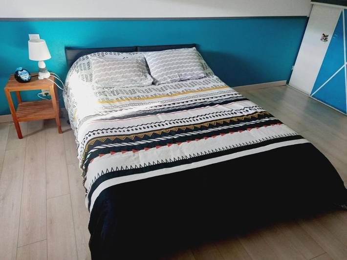 Appartement de vacances pour 2 personnes, avec vue ainsi que terrasse et jardin