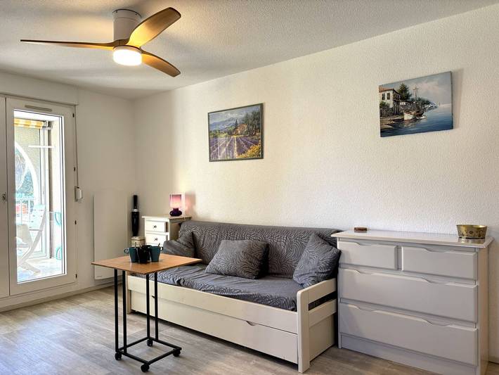 Gîte pour 4 personnes, avec balcon dans Plage Miramar - 4