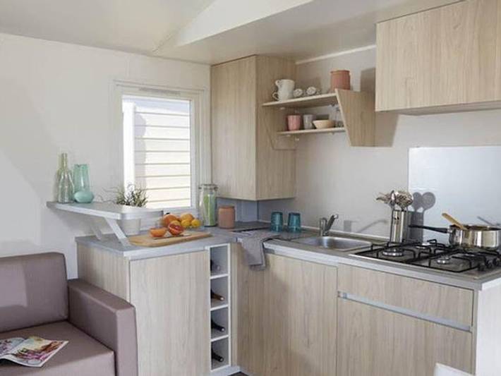 Camping Domaine De Sery - Mobilheim 6 personen - Mobilheim 4 - 32m² - 3 Schlafzimmer in Bouttencourt, Abbeville und Umgebung
