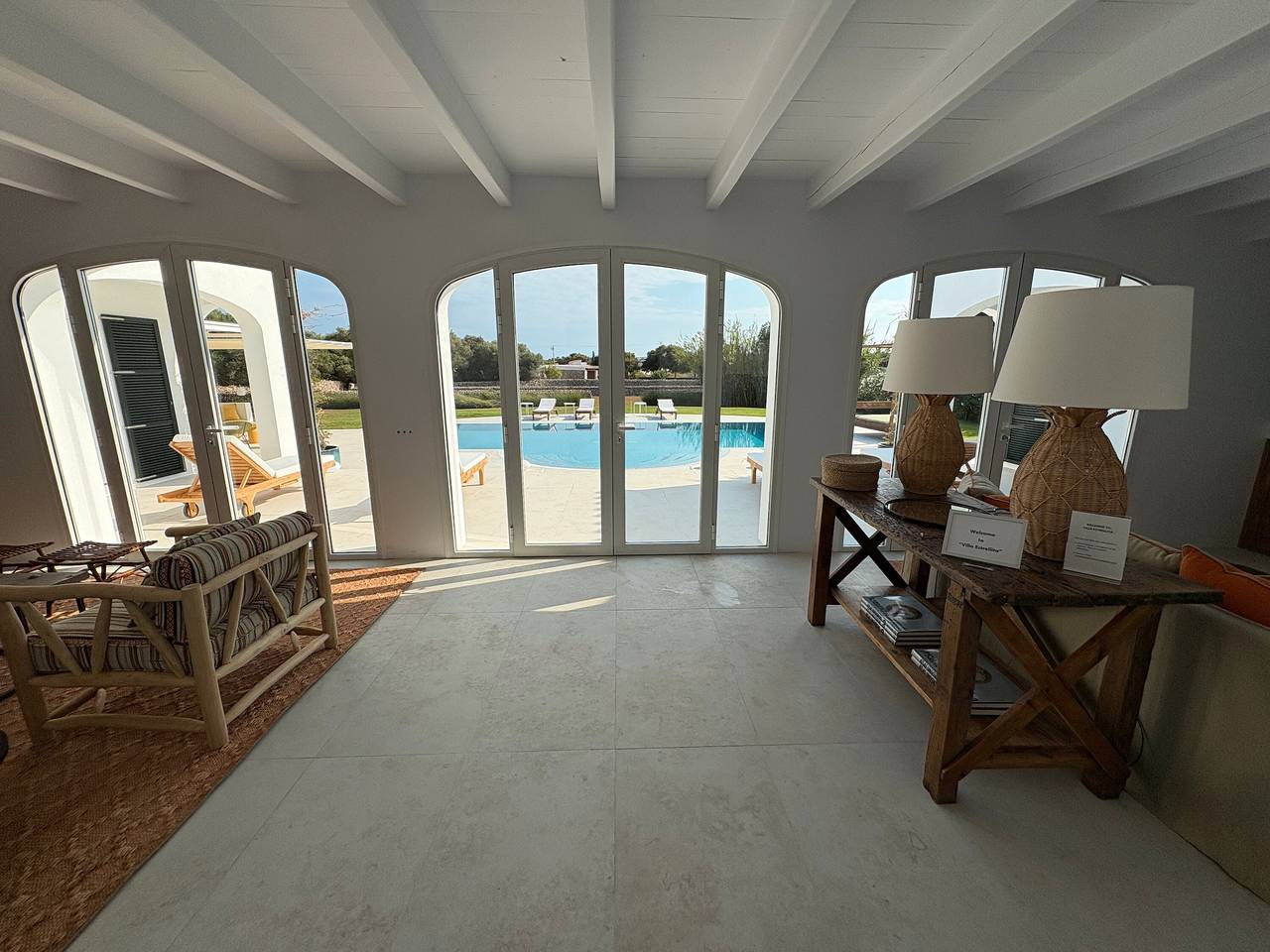 Villa "Estrella Sant Lluis" with private pool, private garden, and Wi-Fi in Pou Nou, Sant Lluís