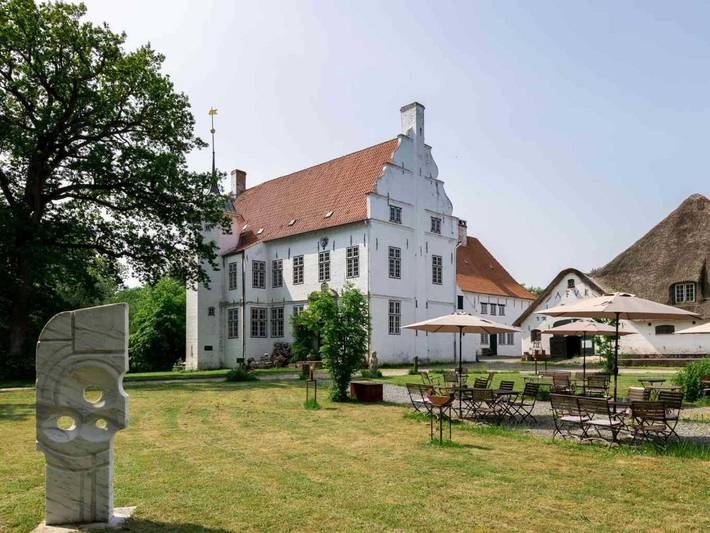 Ferienwohnung für 4 Personen, mit Terrasse und Garten sowie Sauna in Oldenswort - 4