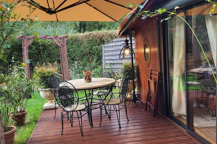 Gîte pour 2 personnes, avec terrasse et jardin, animaux acceptés dans Croisy-sur-Andelle