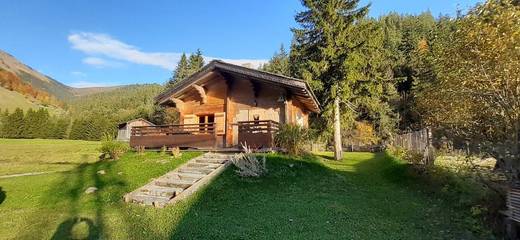 Maison de campagne pour 5 personnes, avec vue et jardin à La Giettaz