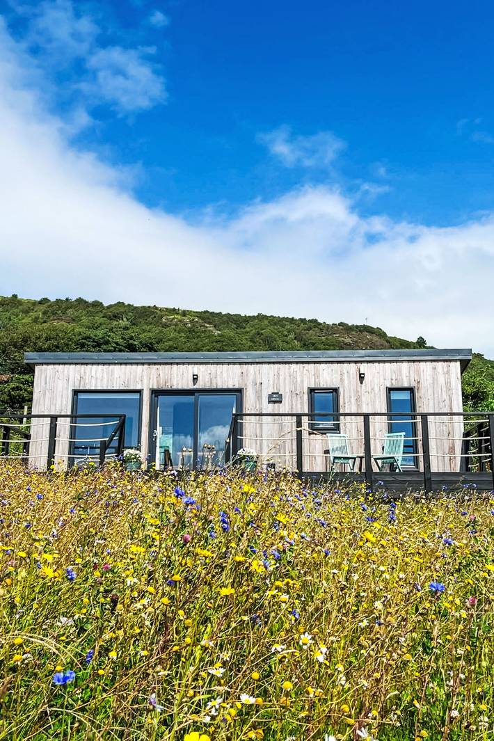 Ferienhaus für 2 Personen, mit Seeblick und Terrasse sowie Garten - 1