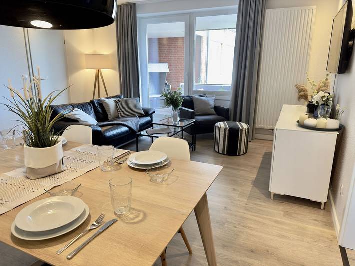 Ferienwohnung für 4 Personen, mit Balkon in Wangerland