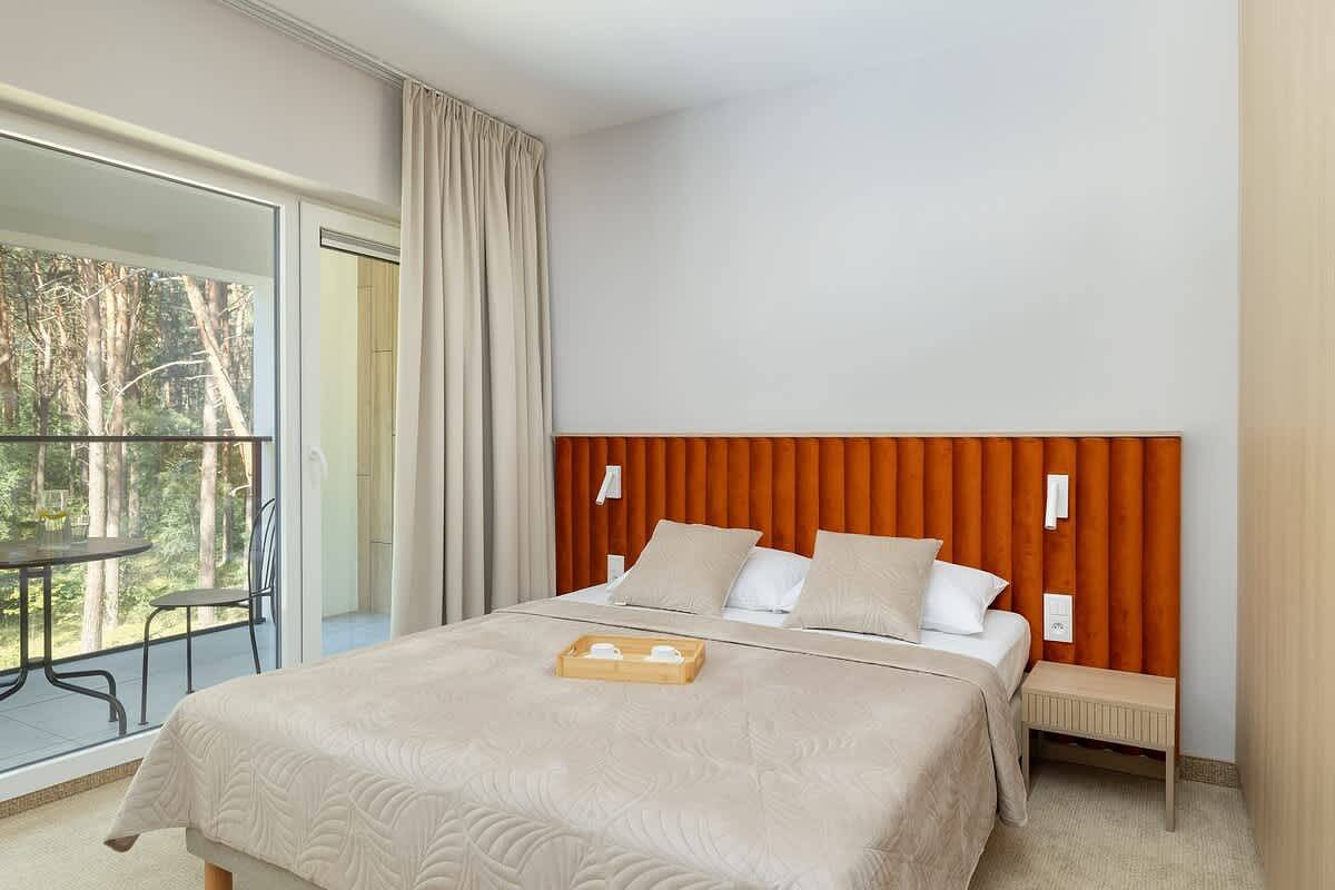 Ganzes Studio, Studio für 2 Personen mit Balkon/Terrasse in Łukęcin, Polnische Ostsee