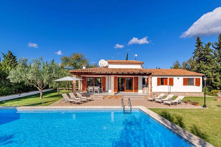 Finca mit Pool für 6 Personen, mit Terrasse und Garten in Pollença - 2