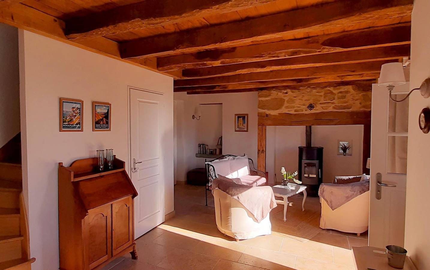 Maison Laudato Si - Gite "La Métairie" : charme et ressourcement in Le Bouyssou, Lot