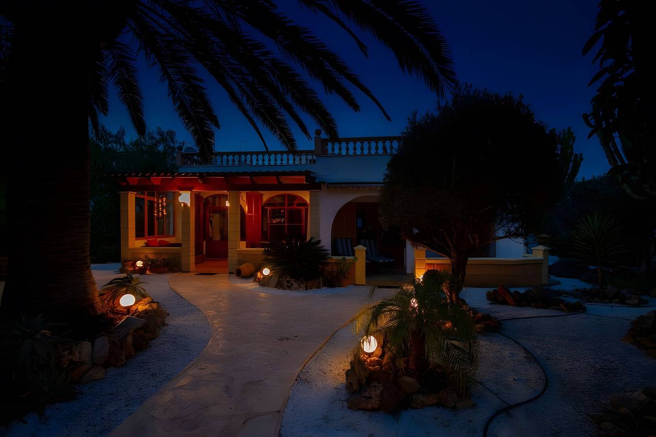 Superbe maison de vacances proche plage avec jardin méditerranéen à Cala Millor, Majorque in Cala Millor, Son Servera