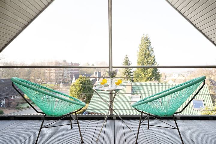 Ferienwohnung für 4 Personen, mit Balkon und Garten, kinderfreundlich in Heikendorf - 2