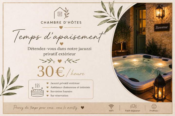 Location de vacances pour 2 personnes, avec Jacuzzi à Ay (Marne) - 2