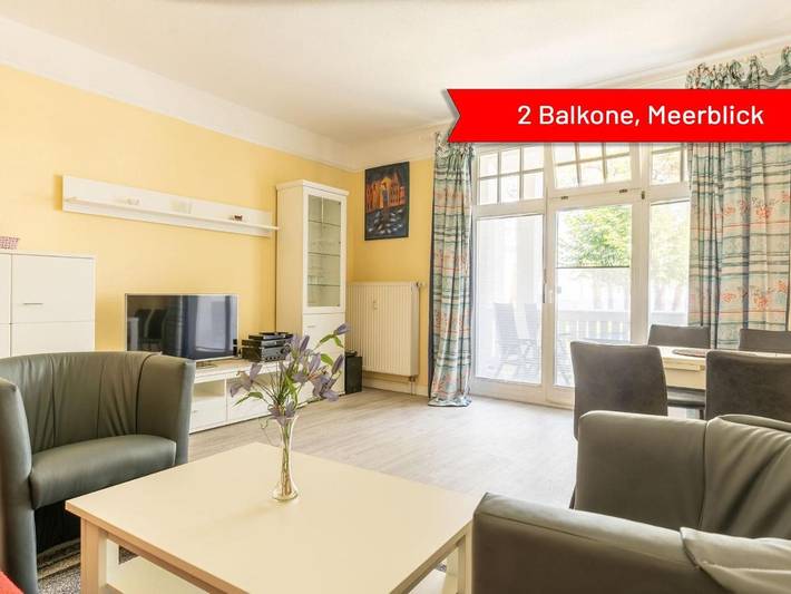 Villa für 4 Personen, mit Balkon in Binz