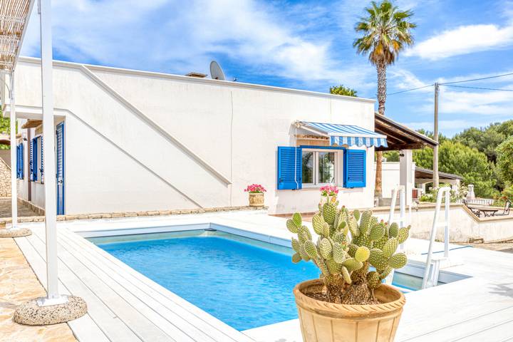 Casa vacanza per 6 persone a Marina di Pescoluse