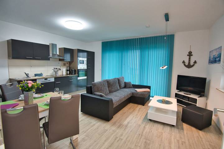 Ferienwohnung für 4 Personen, mit Terrasse und Garten sowie Ausblick in Stralsund Umland - 4
