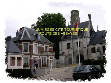 Maison d’hôte pour 2 personnes, avec terrasse et vue dans Abbaye de Jumieges