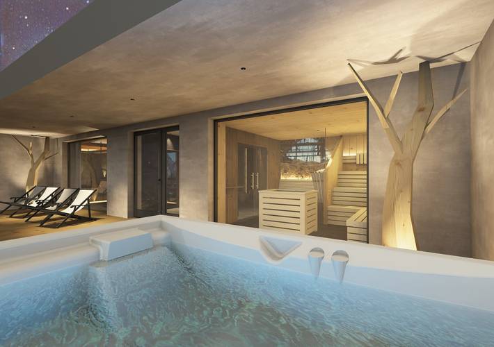 Ferienwohnung für 4 Personen, mit Balkon und Whirlpool sowie Garten und Sauna am Pragser Wildsee - 4