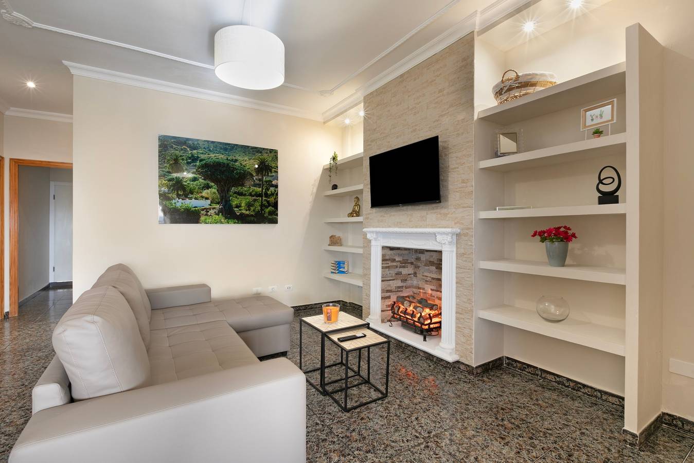 Appartement entier, Appartement de vacances 'Casa Taknara 1' avec terrasse privée et Wi-Fi in El Sobradillo, Santa Cruz de Tenerife