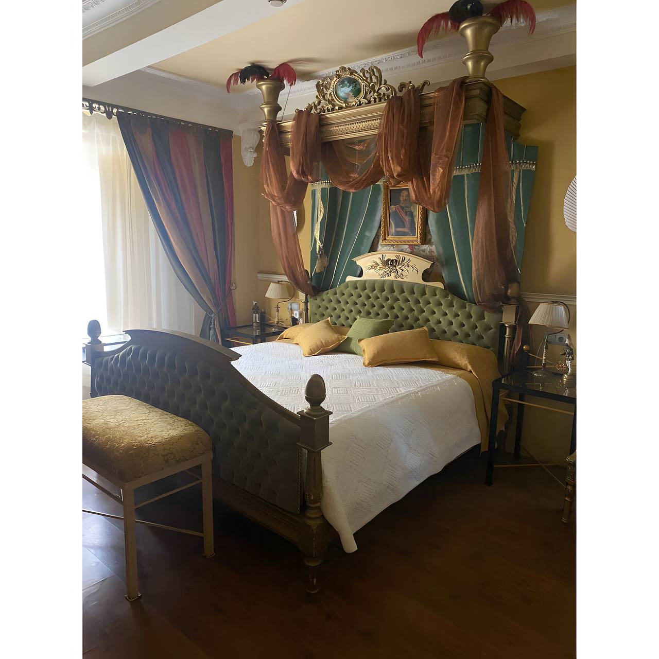Chambre "Suite 4" avec vue sur les montagnes, terrasse partagée et Wi-Fi in Cidones, Province de Soria