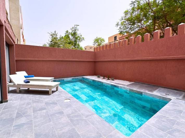 Villa für 6 Personen, mit Pool in Marrakesch