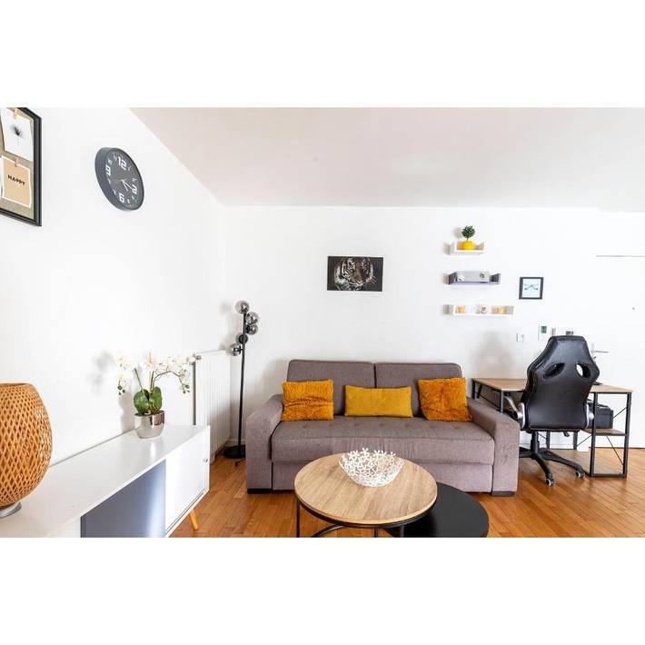 Gîte pour 6 personnes, avec balcon à Cachan - 2