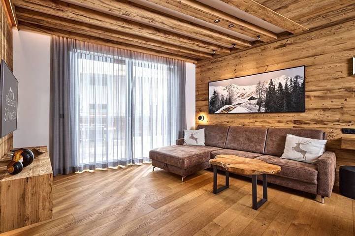 Hütte für 6 Personen, mit Balkon in See