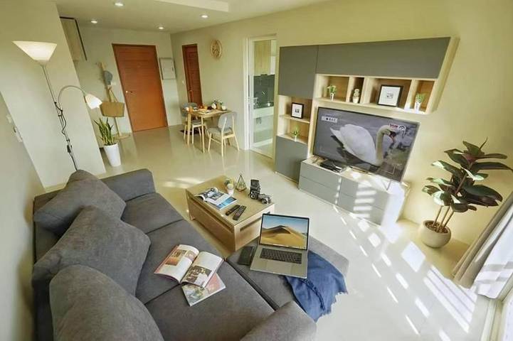 Apartamento de vacaciones para 5 personas, con vistas además de terraza y piscina - 1