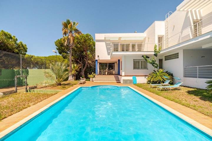 Apartamento para 8 personas, con Balcón y Terraza además de Jardín y Piscina en Palos de la Frontera
