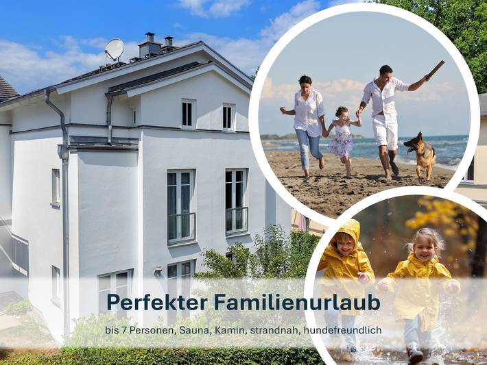 Ferienwohnung für 7 Personen, mit Sauna und Garten sowie Terrasse, mit Haustier in Zinnowitz