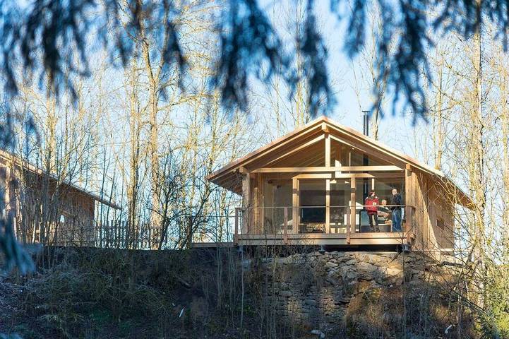 Ferienhaus für 2 Personen, mit Balkon und Sauna sowie Whirlpool in Regen (Ostbayern)