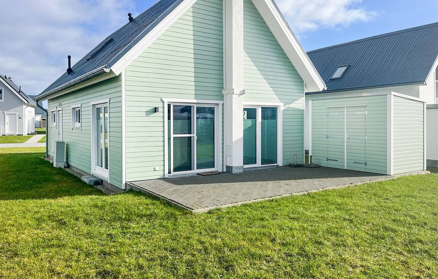 Strandnahe 1BR Wohnung mit Terrasse & Parkplatz in Olpenitz, Kappeln