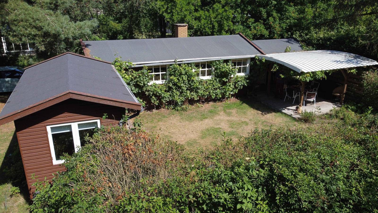 Gemütliches Ferienhaus in Wald- und  Strandnähe in Hasle, Bornholm