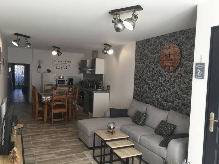 Casa de huéspedes para 4 personas con terraza in Clairvaux-les-Lacs, Jura Francais