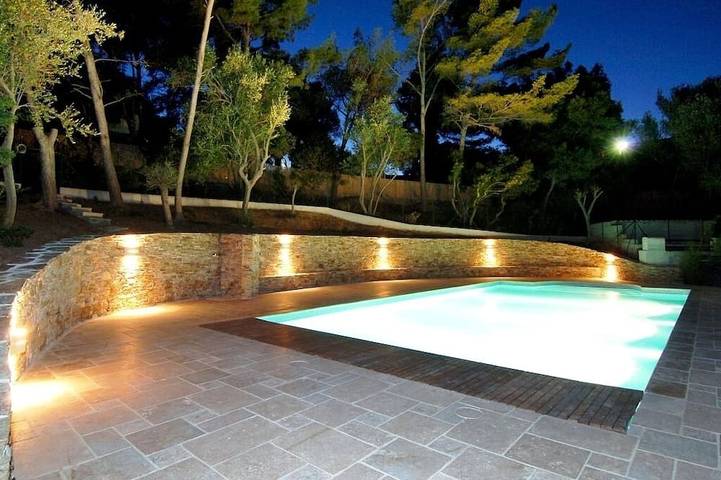 Villa pour 6 personnes, avec Balcon et Jardin