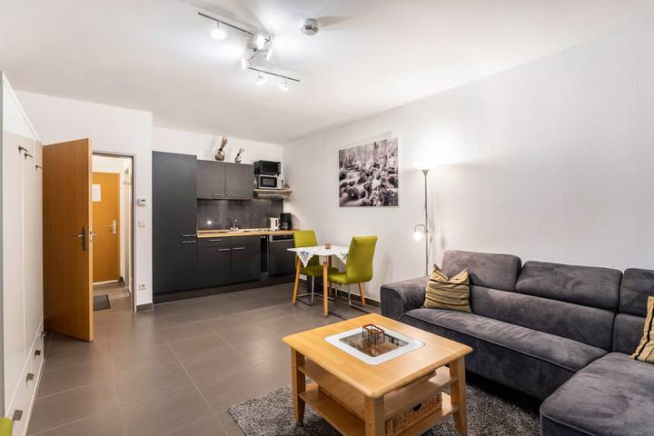 Appartement entier, Appartement 'Gästehaus Strycktal 2 Typ 07' avec terrasse privée, jardin privé et Wi-Fi in Stryck, Willingen