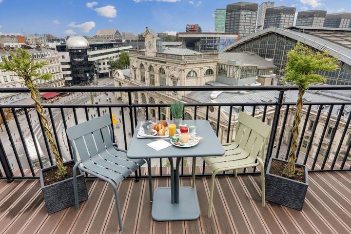 Hôtel pour 2 personnes, avec Terrasse dans Gare De Lille Flandres